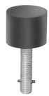 Ives Commercial FS18S Short Security Stop Black Finish Sparrow Supply