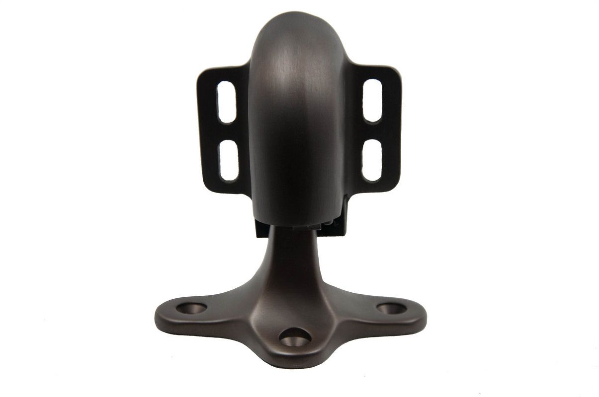 Ives Commercial FS4110B Auto Floor Stop and Holder 9/16" to 1-1/16" Clearance Oil Rubbed Bronze Finish Sparrow Supply