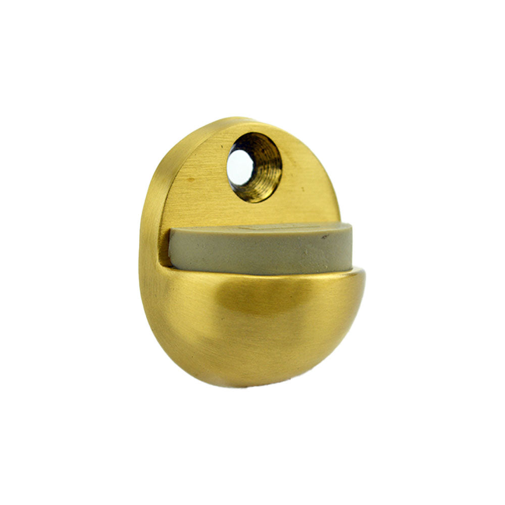 Ives Commercial FS4364 Solid Brass 1" Floor Dome Stop Satin Brass Finish Sparrow Supply