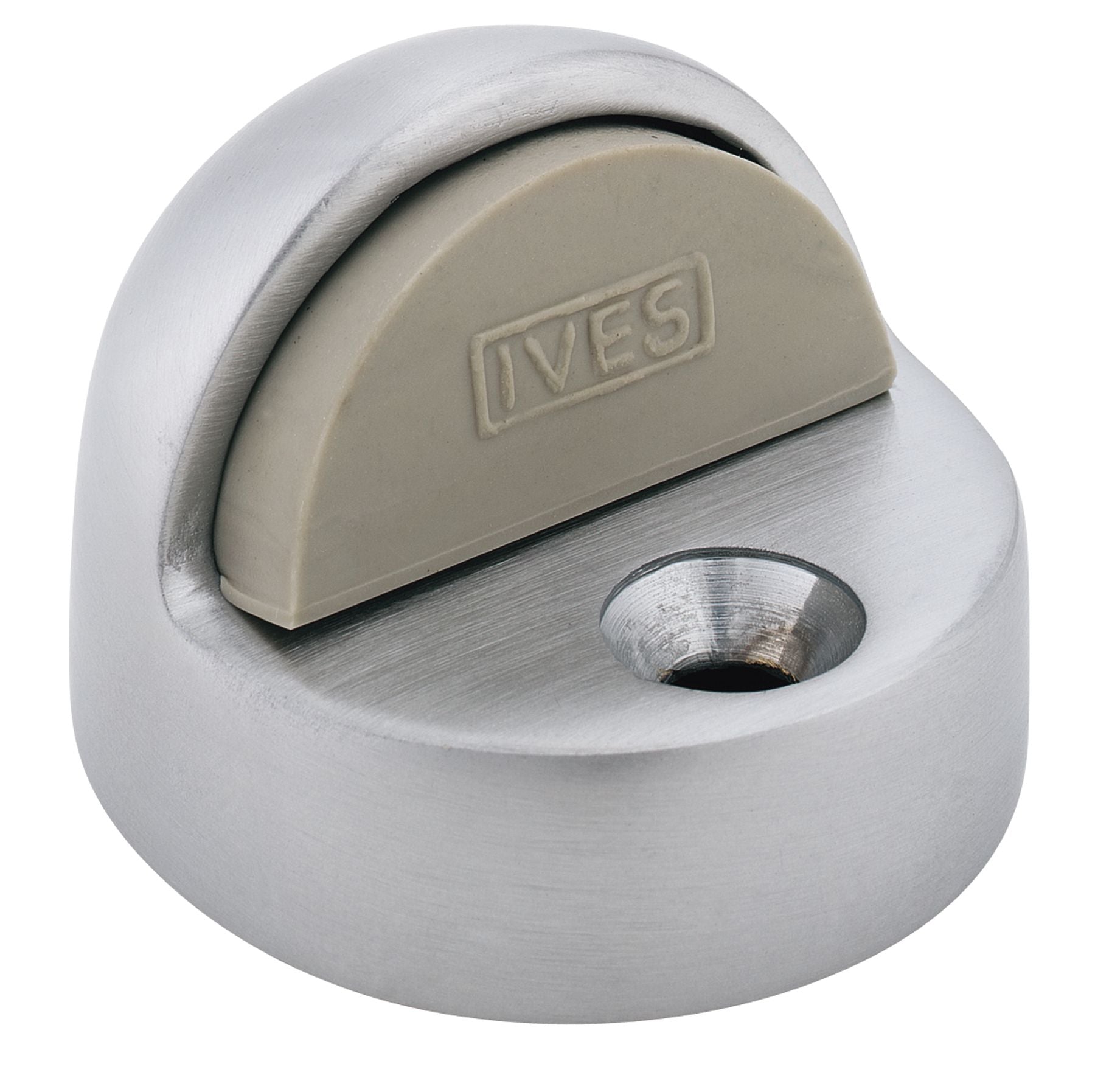 Ives Commercial FS43826D 1-3/8" Floor Dome Stop Satin Chrome Finish Sparrow Supply