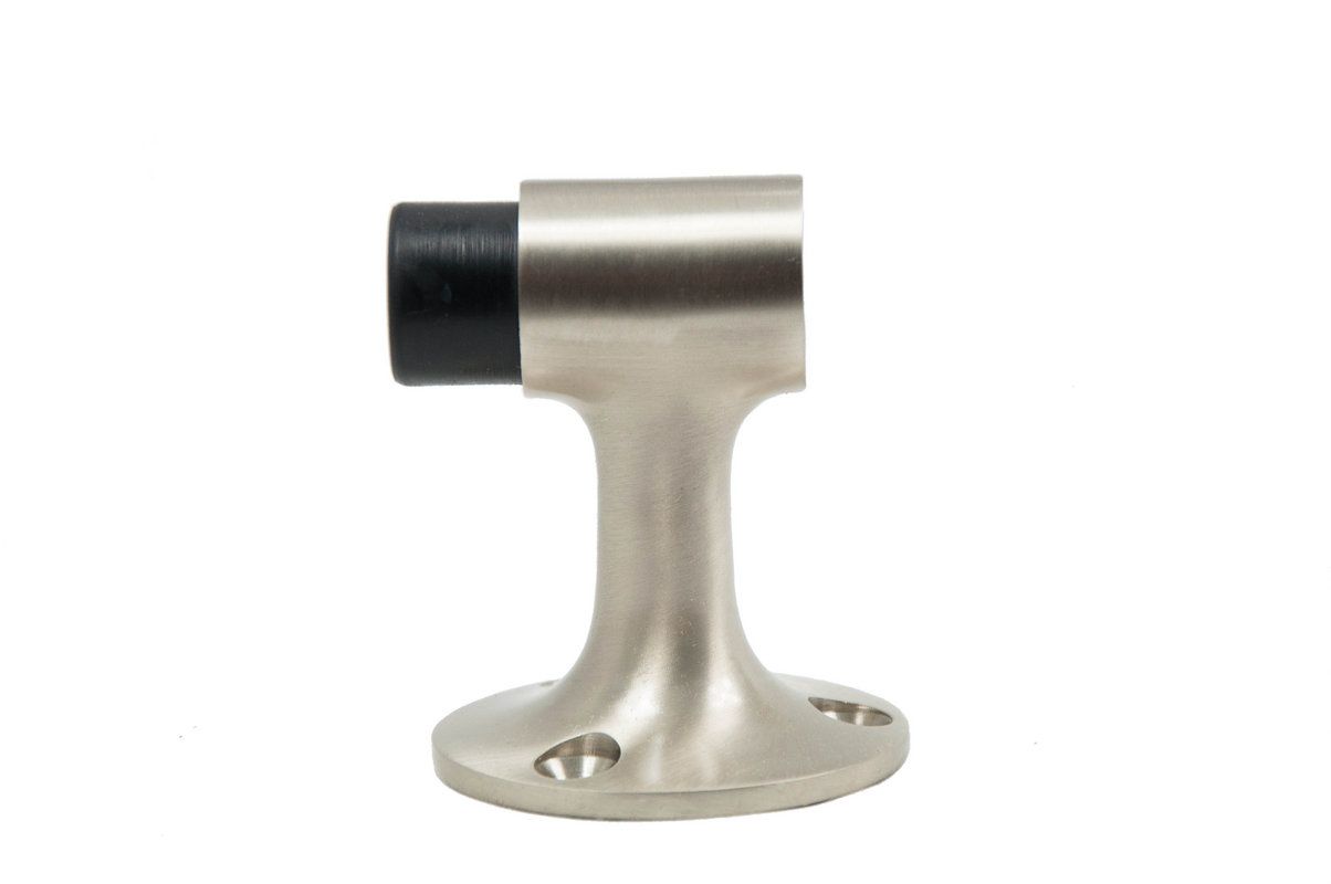 Ives Commercial FS44815 Heavy Duty Floor Stop with Wood Mounting Satin Nickel Finish Sparrow Supply