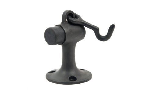Ives Commercial FS45010B Heavy Duty Floor Stop and Holder with Wood Mounting Oil Rubbed Bronze Finish Sparrow Supply