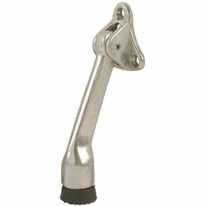 Ives Commercial FS452155 Solid Brass 5" Kick Down Door Holder Satin Nickel Finish Sparrow Supply