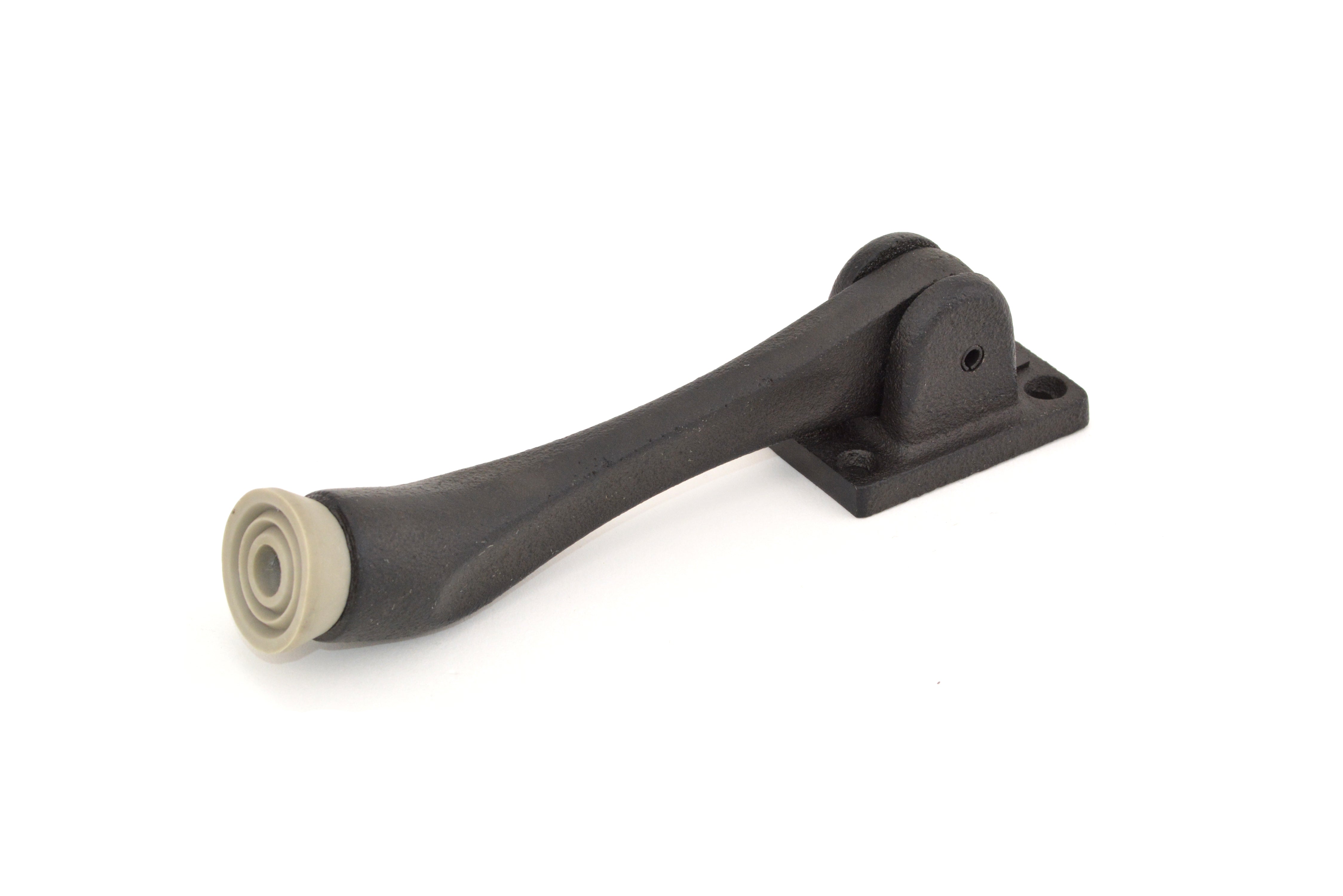 Ives Commercial FS555BLK5 5" Kick Down Door Holder Black Finish Sparrow Supply