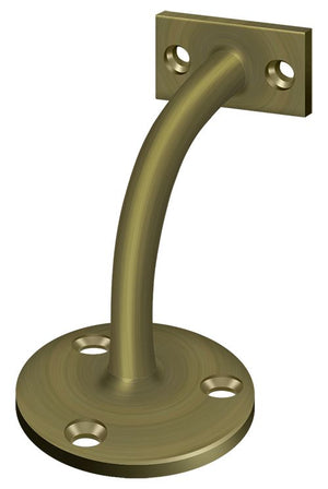 Deltana HRC175 Handrail Brackets - Antique Brass Sparrow Supply