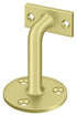 Deltana HRC253U3 Hand Rail Brackets; 3" Projection; Bright Brass Finish Sparrow Supply