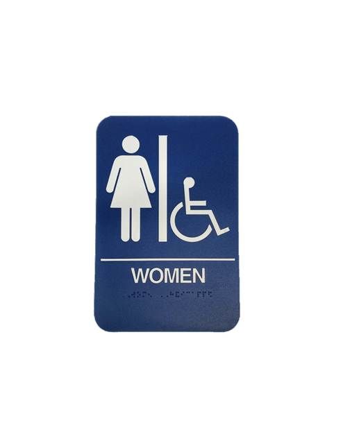 Don-Jo HS90700 Bathroom Signs Sparrow Supply
