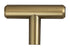 Pride Industrial K102RG 2" Bar Pull Cabinet Knob Rose Gold Finish Sparrow Supply
