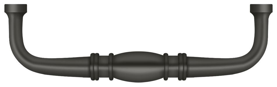 Deltana K4474U10B Colonial Wire Pull; 4"; Oil Rubbed Bronze Finish Sparrow Supply