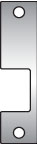 Hes KM630 KM Faceplate for 1006 Strike Satin Stainless Steel Finish Sparrow Supply
