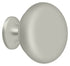 Deltana KR114U15 Knob Round Solid; Satin Nickel Finish Sparrow Supply