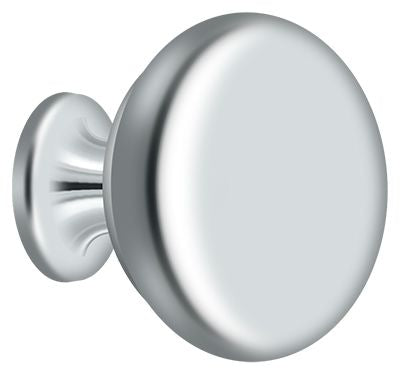 Deltana KRH114U26 Knob Round Hollow; Bright Chrome Finish Sparrow Supply