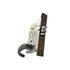Schlage Commercial L902517A613 Exit Mortise Lock with 17 Lever and A Rose Oil Rubbed Bronze Finish Sparrow Supply