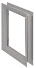 National Guard Products LFRA1006X27 6" x 27" Low Profile Self Attaching Lite Kit Prime Coat Finish Sparrow Supply