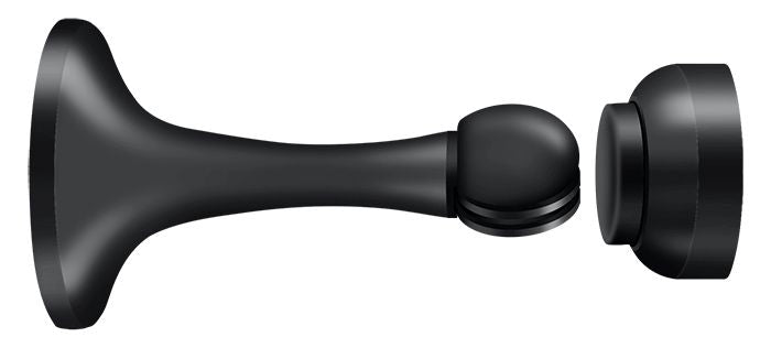 Deltana MDH30U19 Magnetic Door Holder 3"; Black Finish Sparrow Supply