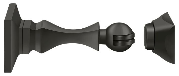 Deltana MDH35U10B Magnetic Door Holder 3-1/2"; Oil Rubbed Bronze Finish Sparrow Supply