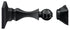 Deltana MDH35U19 Magnetic Door Holder 3-1/2"; Black Finish Sparrow Supply