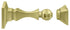 Deltana MDH35U3 Magnetic Door Holder 3-1/2"; Bright Brass Finish Sparrow Supply