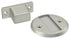 Deltana MDHF25U15 Magnetic Door Holder Flush 2-1/2" Diameter; Satin Nickel Finish Sparrow Supply