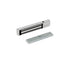 Locknetics MG600DT Monitored 600 Pound Dual Volt Maglock with LED Satin Stainless Steel Finish Sparrow Supply