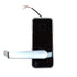 Dormakaba ML002ELCBPLTCB52L Saffire Electronic LX-L Cylindrical RFID Privacy; Long Lever; Toggle; Bluetooth (BLE); Electronic (ELO); 2-3/4" Square Corner Backset; ASA Strike; Left Hand or Right Hand Reverse; Satin Chrome with Black Facia Finish Sparrow Supply