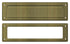 Deltana MS211U5 Mail Slot 13-1/8" with Interior Frame; Antique Brass Finish