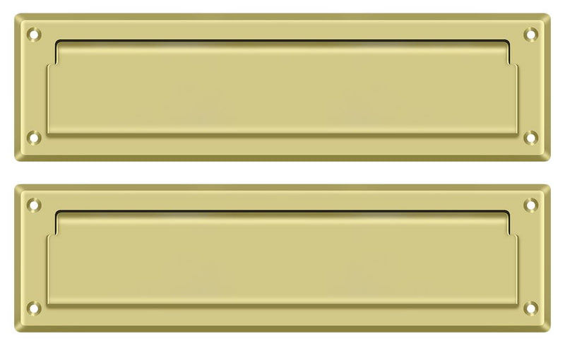 Deltana MS212 Mail Slots - Brass Sparrow Supply