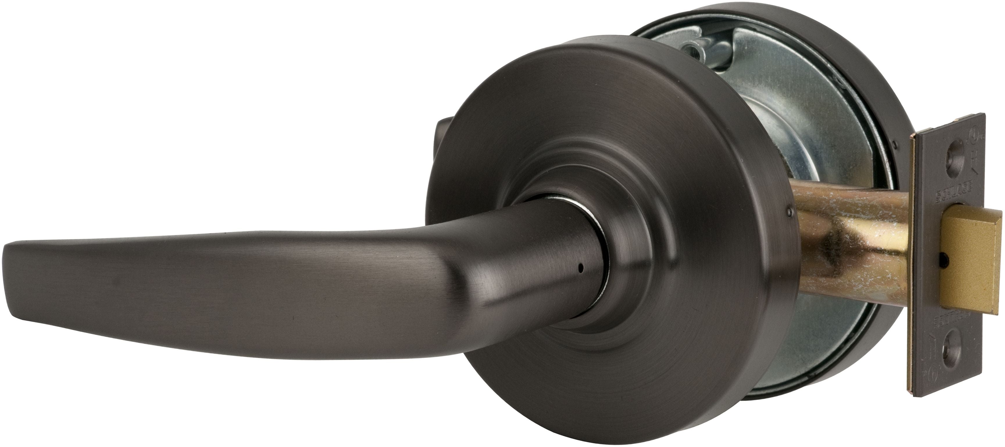 Schlage Commercial ND10ATH613 ND Series Passage Athens with 13-248 Latch 10-025 Strike Oil Rubbed Bronze Finish Sparrow Supply