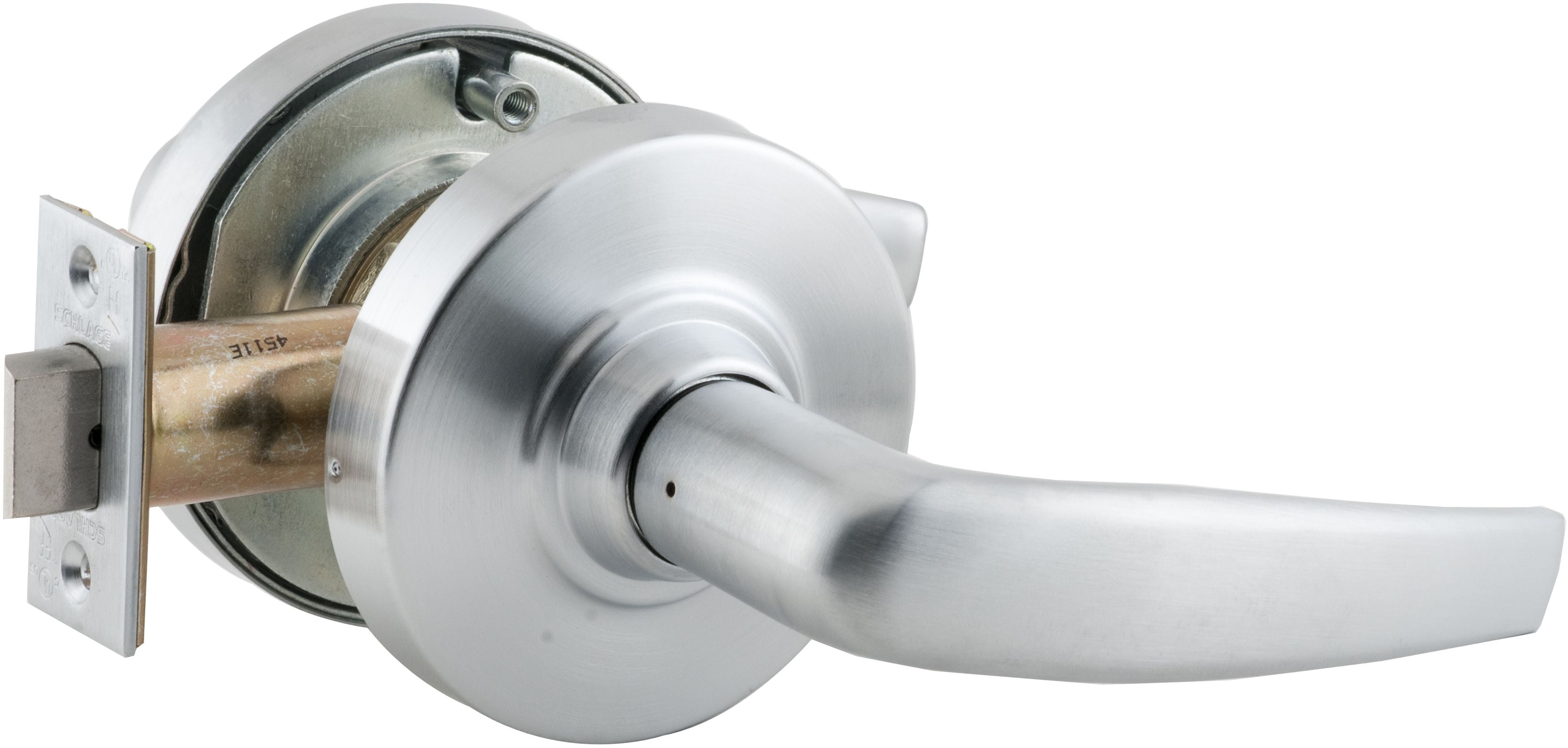 Schlage Commercial ND10ATH626 ND Series Passage Athens with 13-248 Latch 10-025 Strike Satin Chrome Finish Sparrow Supply