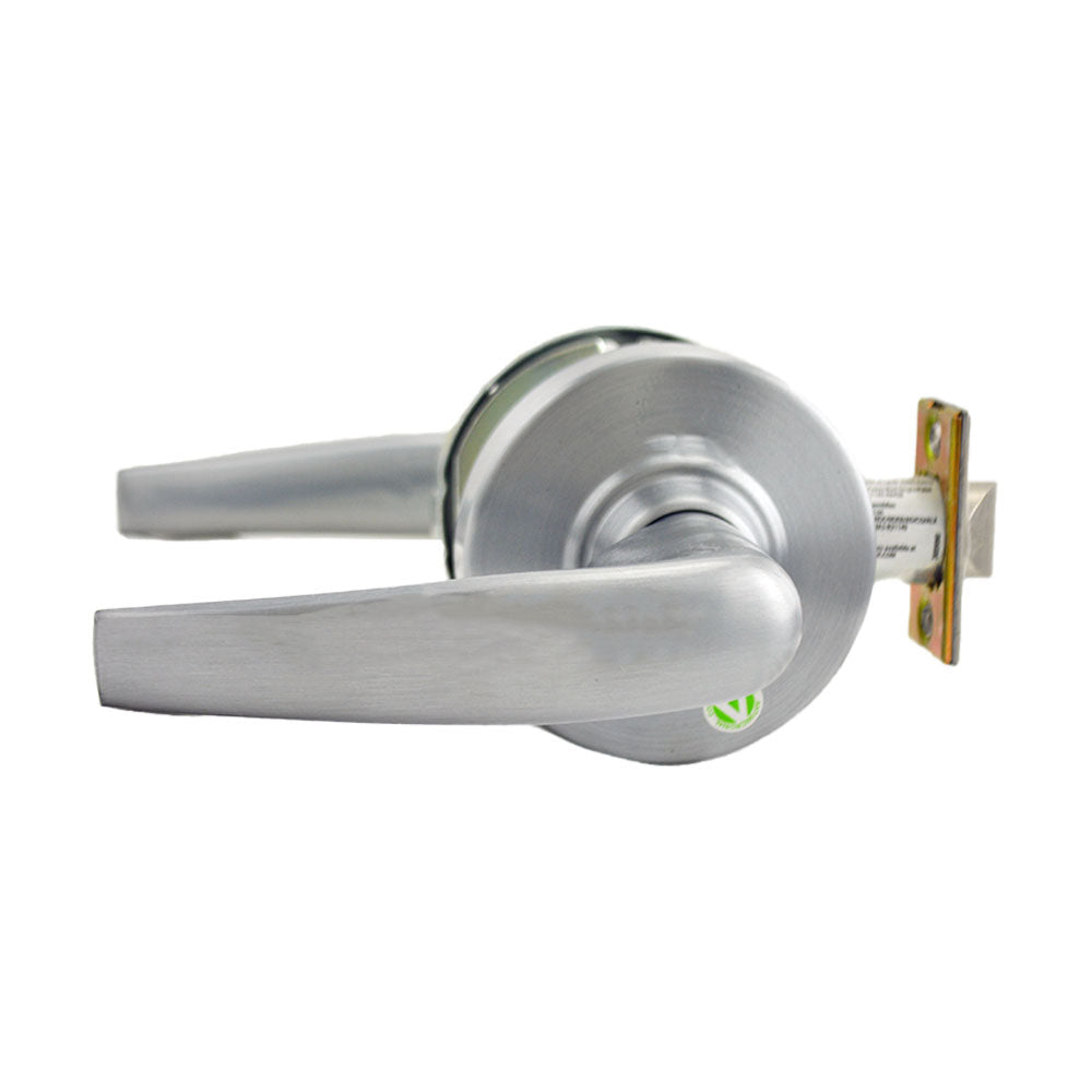Schlage Commercial ND10ATH626AM ND Series Passage Athens with 13-248 Latch 10-025 Strike Antimicrobial Satin Chrome Finish Sparrow Supply