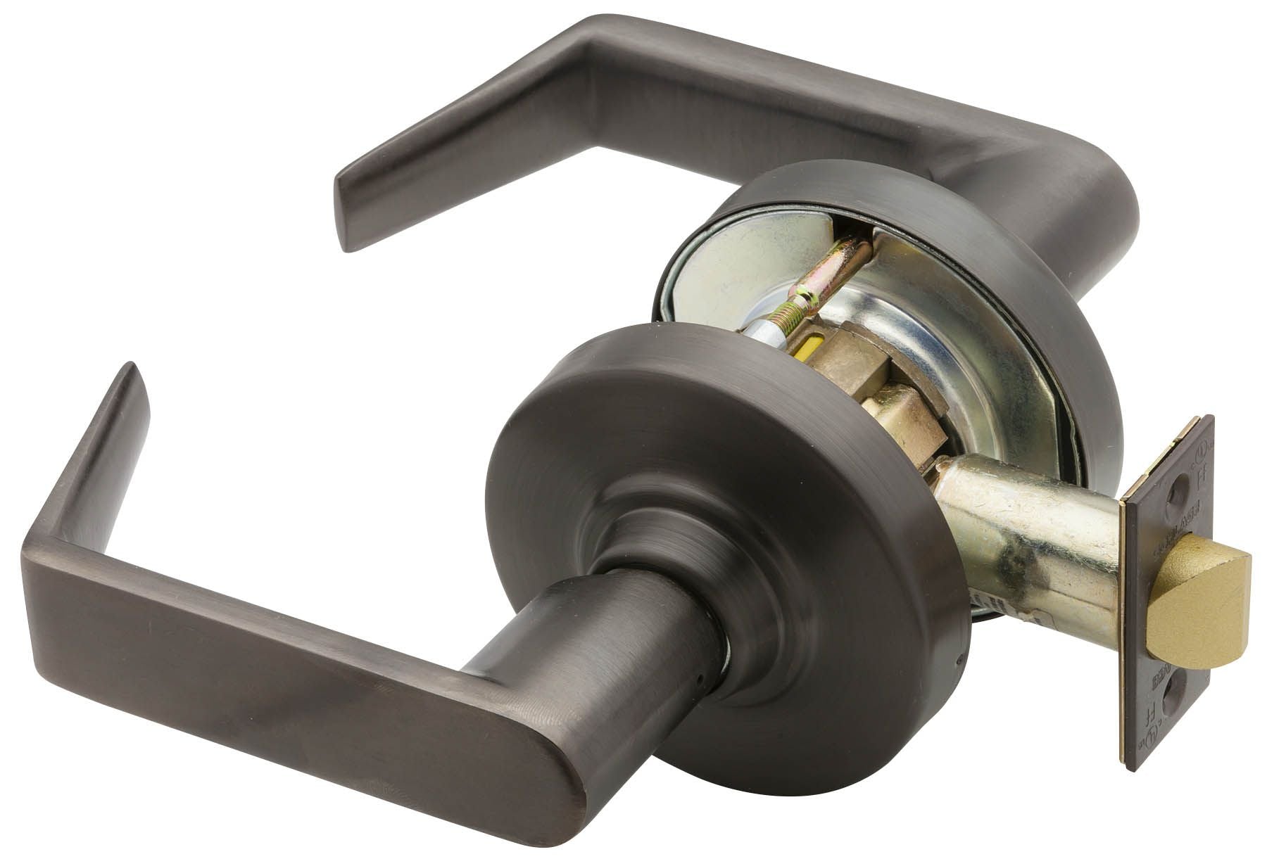 Schlage Commercial ND10RHO613 ND Series Passage Rhodes with 13-248 Latch 10-025 Strike Oil Rubbed Bronze Finish Sparrow Supply