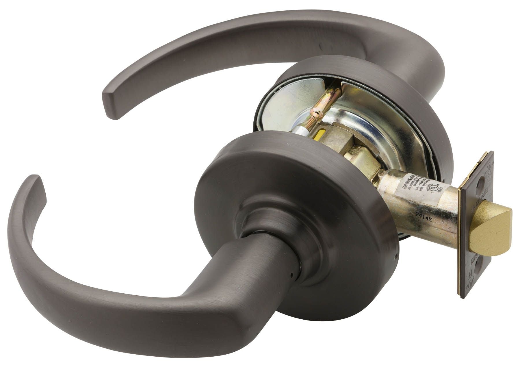 Schlage Commercial ND10SPA613 ND Series Passage Sparta with 13-248 Latch 10-025 Strike Oil Rubbed Bronze Finish Sparrow Supply