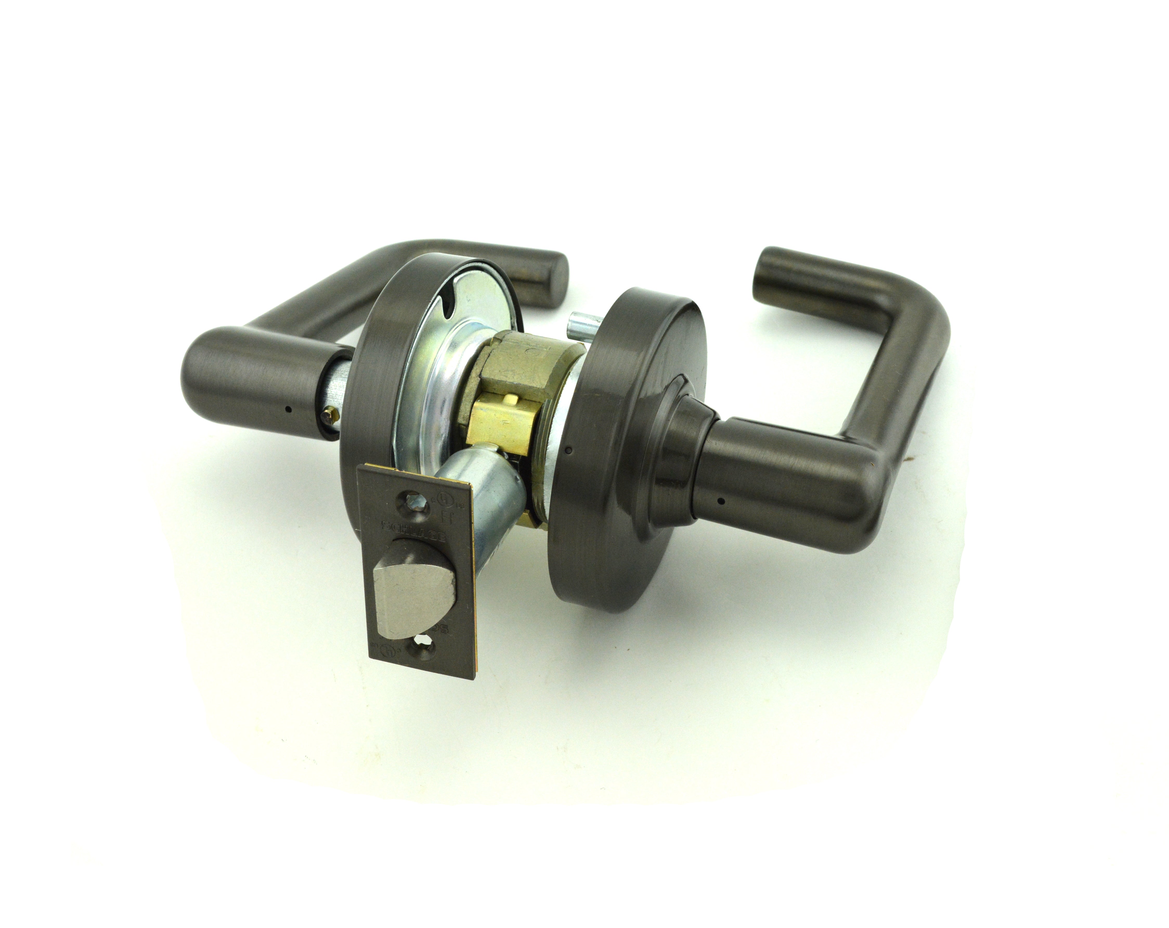 Schlage Commercial ND10TLR613 ND Series Passage Tubular with 13-248 Latch 10-025 Strike Oil Rubbed Bronze Finish Sparrow Supply