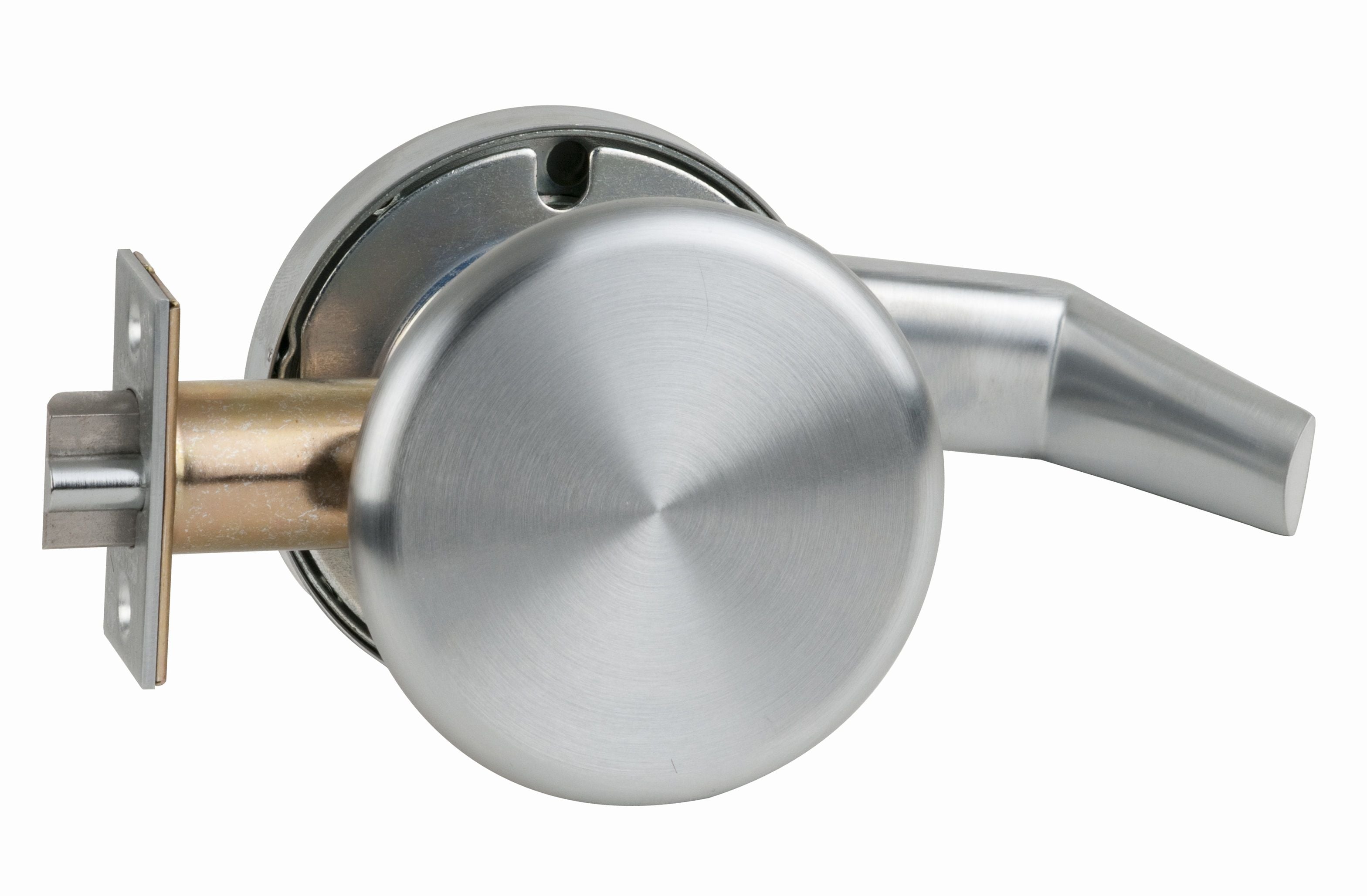 Schlage Commercial ND25RHO626 ND Series Exit with Blank Plate Rhodes with 13-247 Latch 10-025 Strike Satin Chrome Finish Sparrow Supply