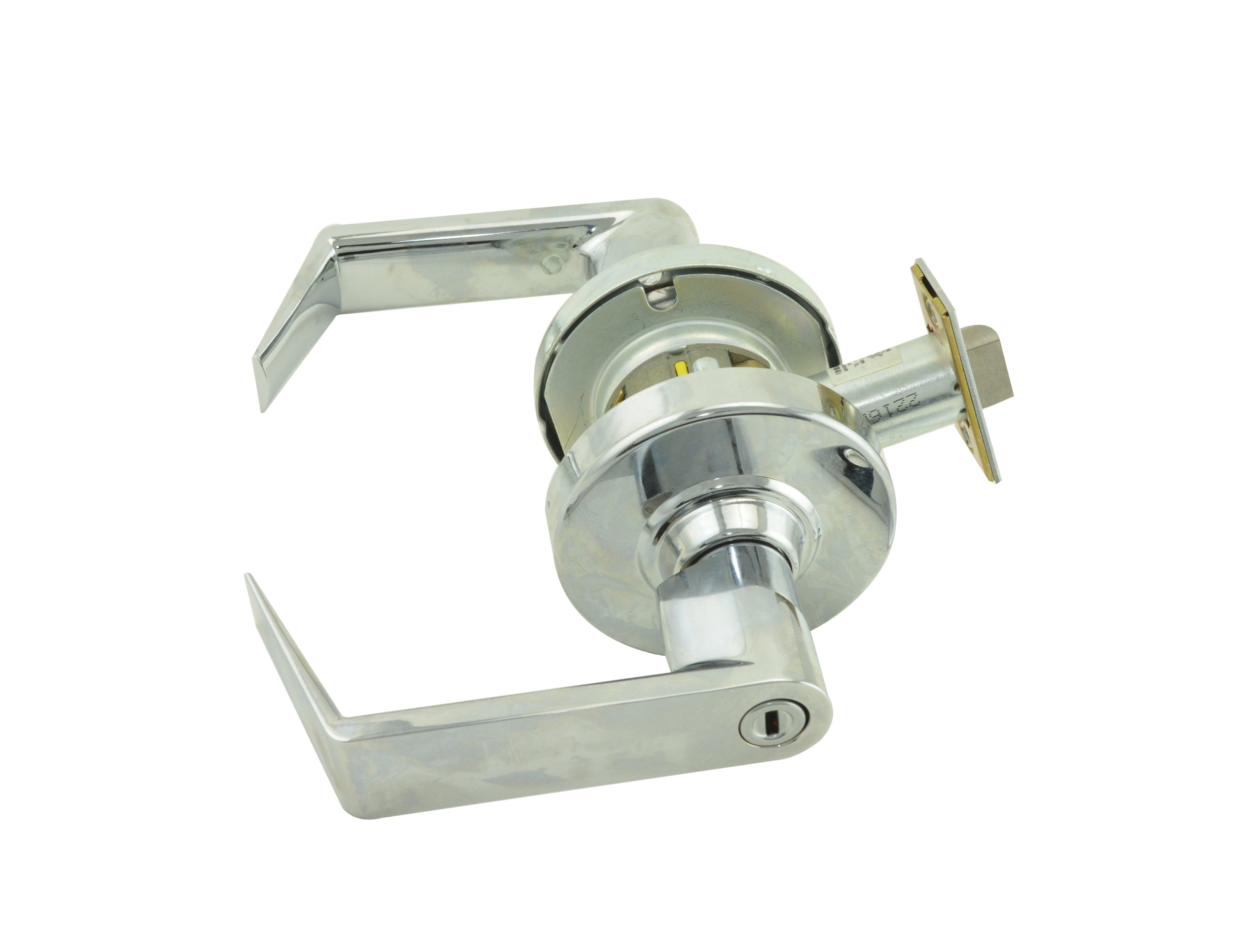 Schlage Commercial ND40RHO625 ND Series Privacy Rhodes with 13-248 Latch 10-025 Strike Bright Chrome Finish Sparrow Supply