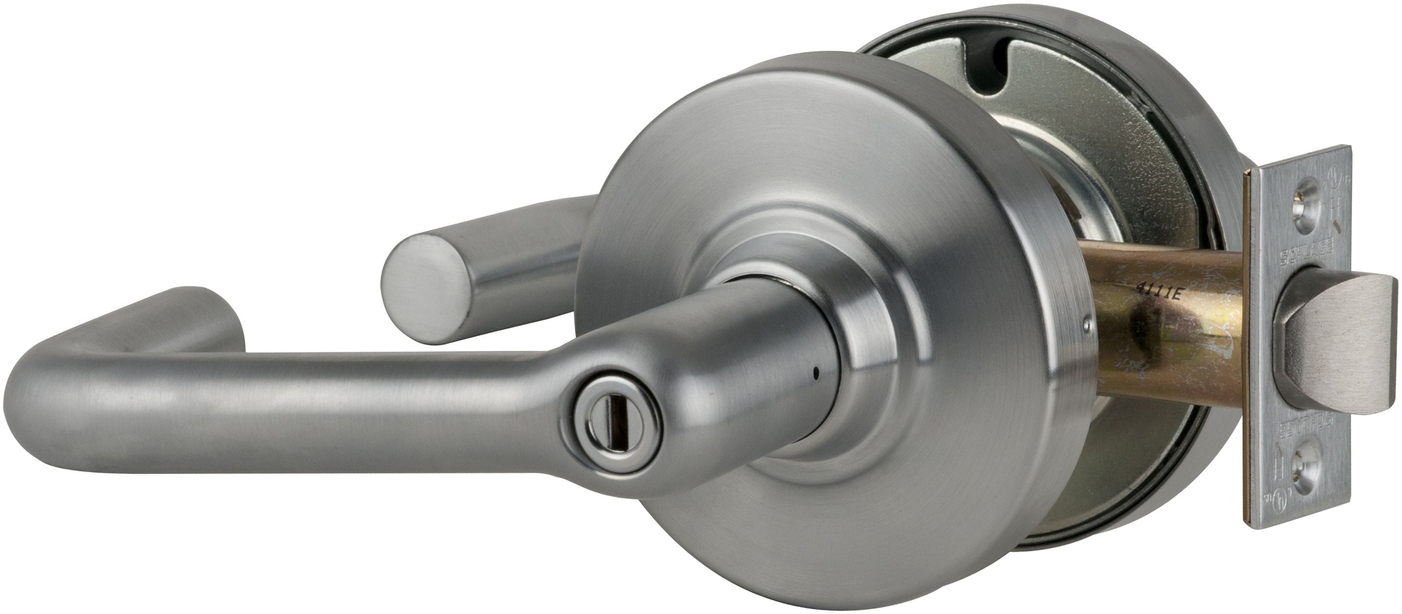 Schlage Commercial ND40TLR626 ND Series Privacy Tubular with 13-248 Latch 10-025 Strike Satin Chrome Finish Sparrow Supply