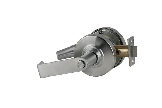 Schlage Commercial ND44RHO626 ND Series Hospital Privacy Rhodes with 13-248 Latch 10-025 Strike Satin Chrome Finish Sparrow Supply