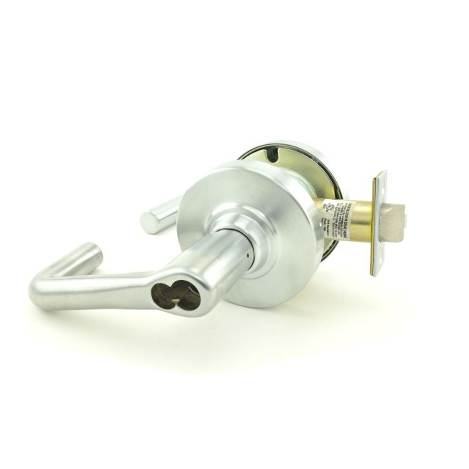 Schlage Commercial ND50JTLR626 ND Series Entry / Office Large Format Less Core Tubular with 13-247 Latch 10-025 Strike Satin Chrome Finish Sparrow Supply