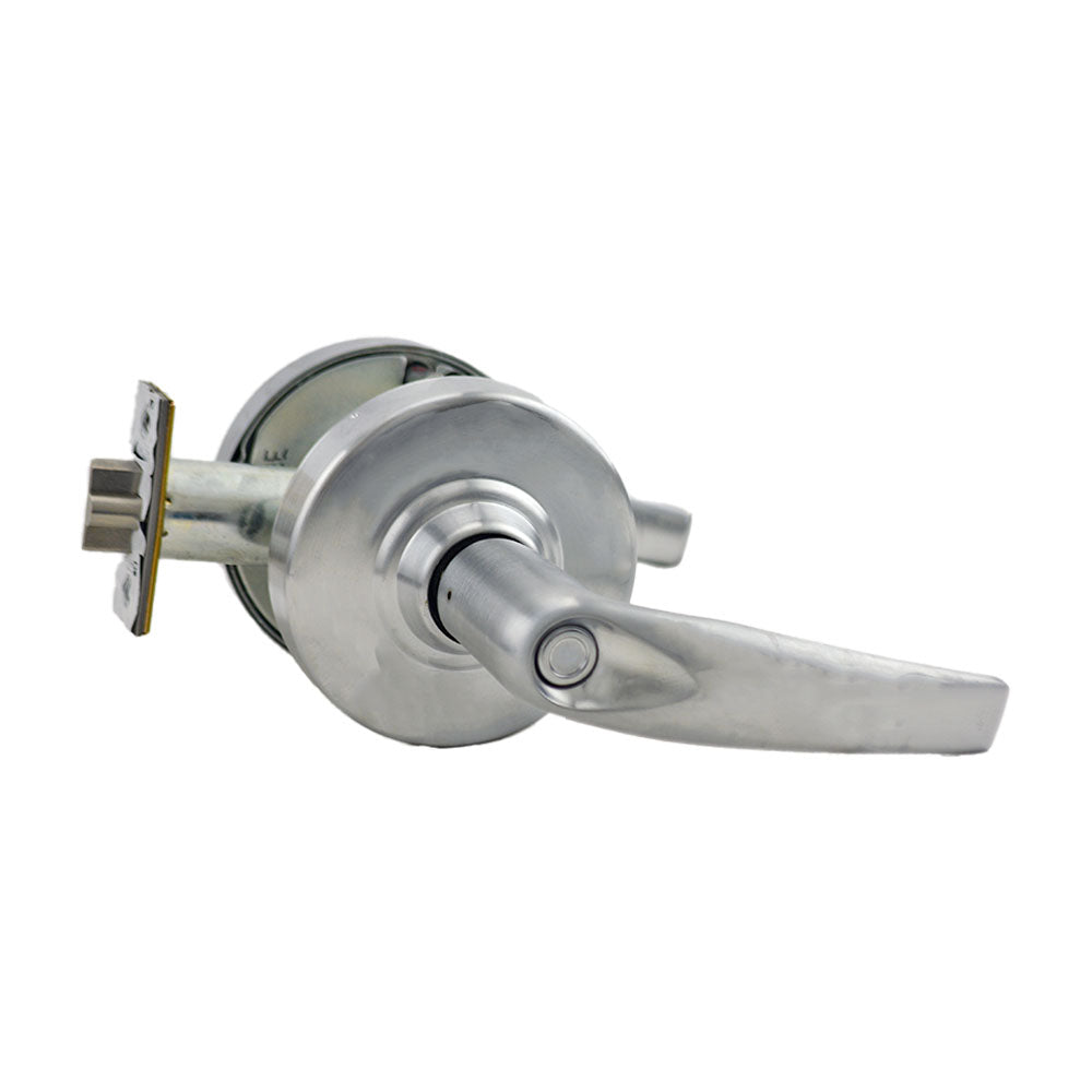 Schlage Commercial ND50LATH626 ND Series Entry / Office Less Cylinder Athens with 13-247 Latch 10-025 Strike Satin Chrome Finish Sparrow Supply