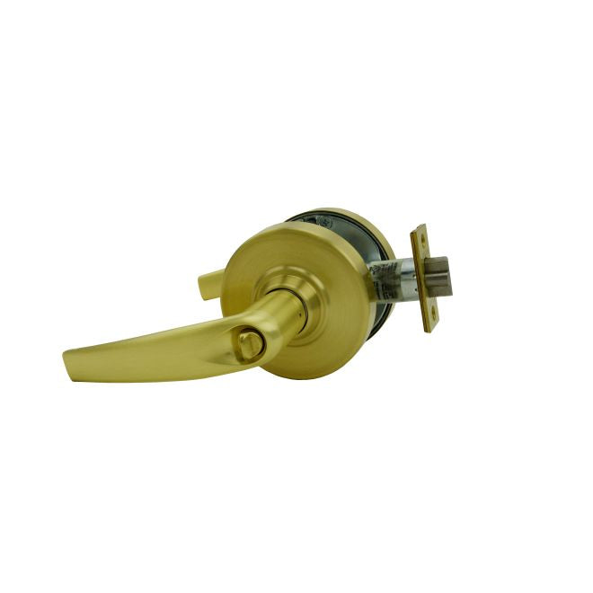 Schlage Commercial ND53LATH606 ND Series Entry Less Cylinder Athens with 13-247 Latch 10-025 Strike Satin Brass Finish Sparrow Supply