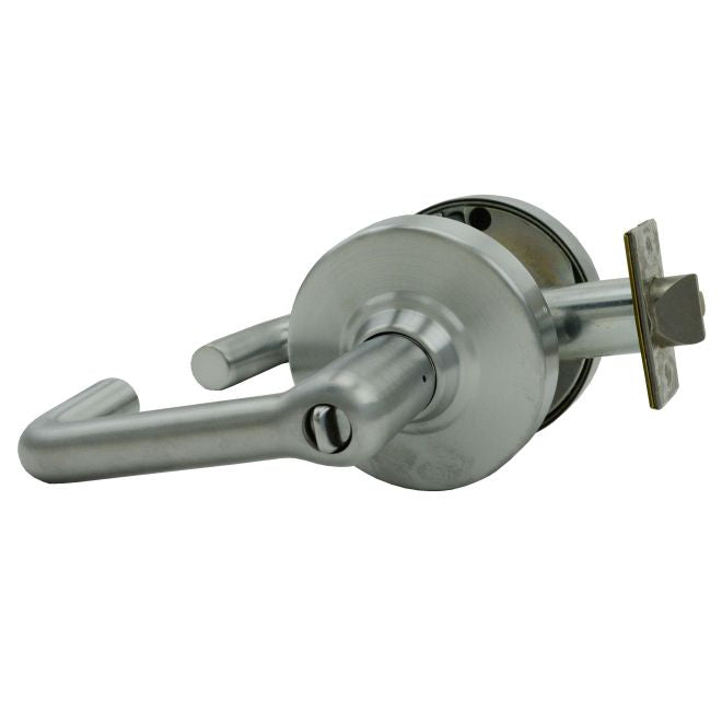 Schlage Commercial ND53LTLR626 ND Series Entry Less Cylinder Tubular with 13-247 Latch 10-025 Strike Satin Chrome Finish Sparrow Supply