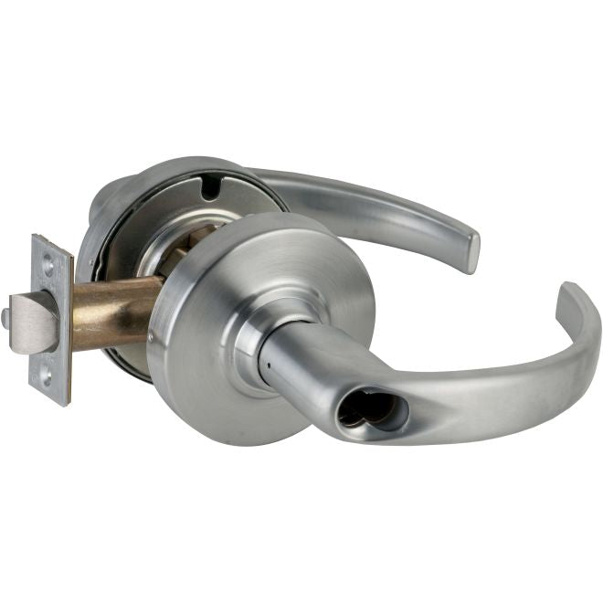 Schlage Commercial ND70BSPA626 ND Series Classroom Small Format Less Core Sparta with 13-247 Latch 10-025 Strike Satin Chrome Finish Sparrow Supply