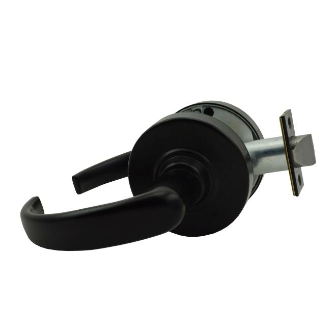 Schlage Commercial ND70LSPA622 ND Series Classroom Less Cylinder Sparta with 13-247 Latch 10-025 Strike Matte Black Finish Sparrow Supply