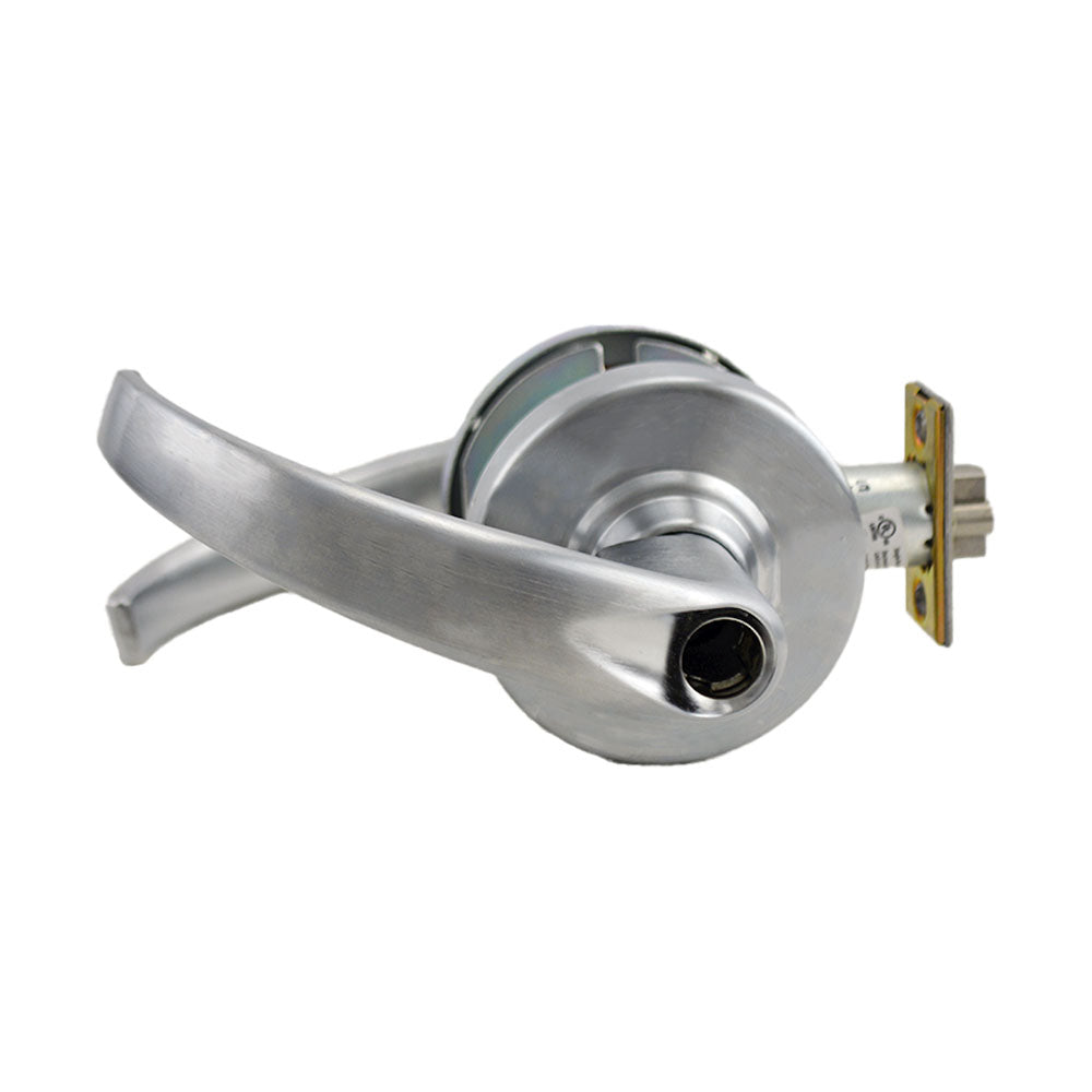 Schlage Commercial ND70LSPA626 ND Series Classroom Less Cylinder Sparta with 13-247 Latch 10-025 Strike Satin Chrome Finish Sparrow Supply