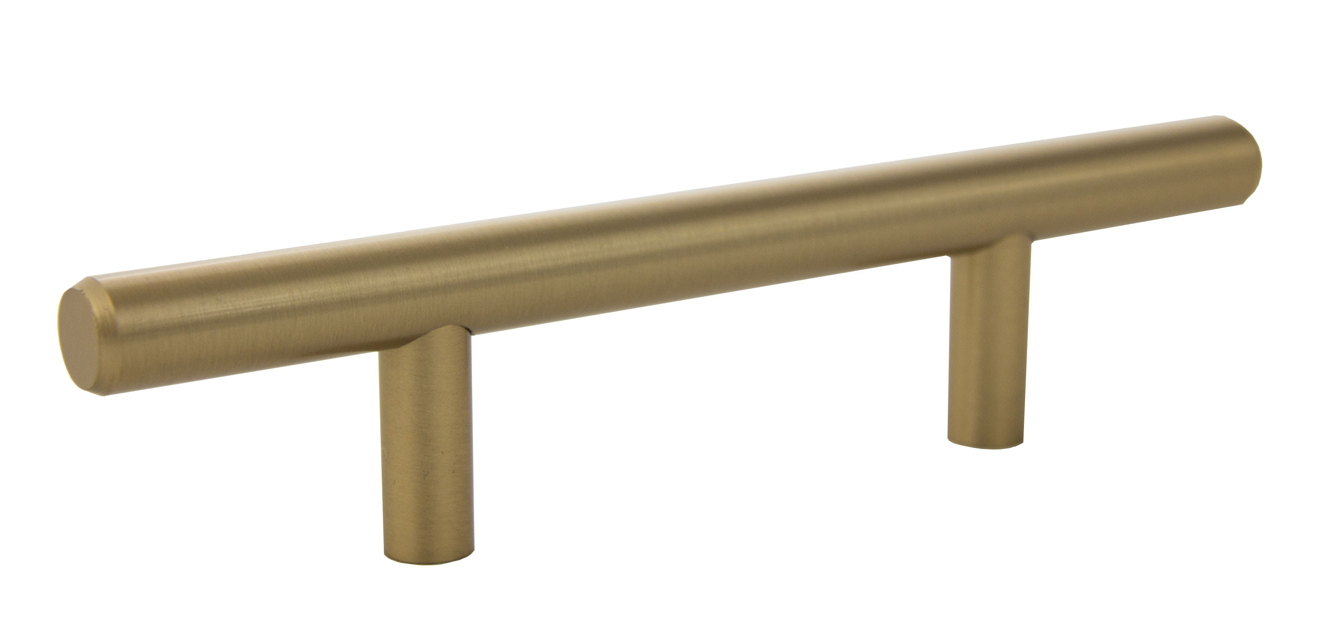 Pride Industrial P106RG 6" Bar Cabinet Pull with 3" Center to Center Rose Gold Finish Sparrow Supply