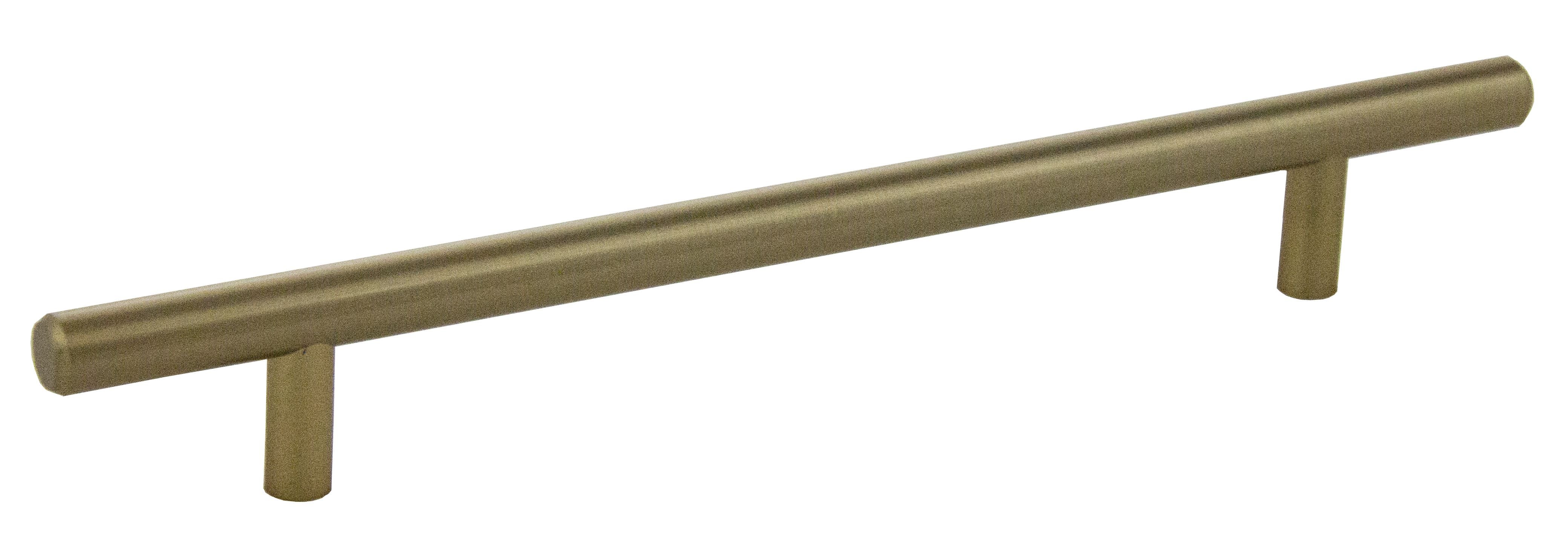 Pride Industrial P110RG 10" Bar Cabinet Pull with 7" Center to Center Rose Gold Finish Sparrow Supply