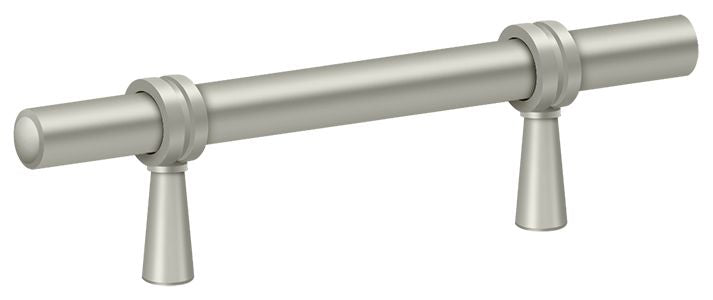 Deltana P310U15 Adjustable Pull 4-3/4"; Satin Nickel Finish Sparrow Supply