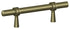 Deltana P310U5 Adjustable Pull 4-3/4"; Antique Brass Finish Sparrow Supply