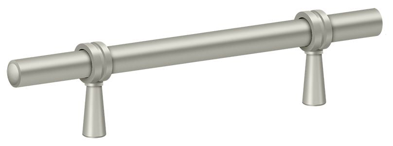 Deltana P311U15 Adjustable Pull 6-1/2"; Satin Nickel Finish Sparrow Supply