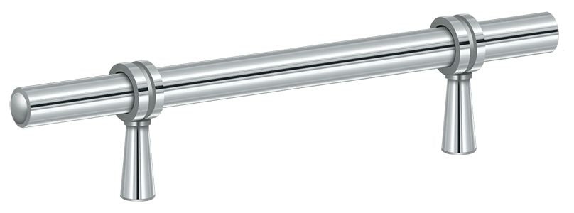 Deltana P311U26 Adjustable Pull 6-1/2"; Bright Chrome Finish Sparrow Supply